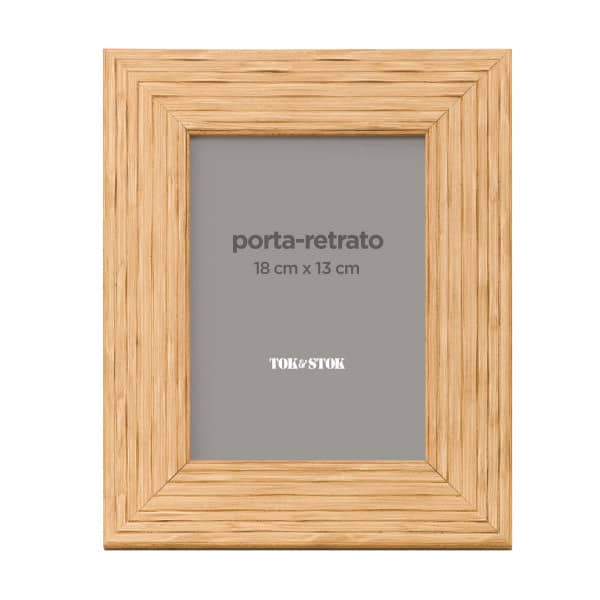 Porta Fotos de Madeira Personalizado