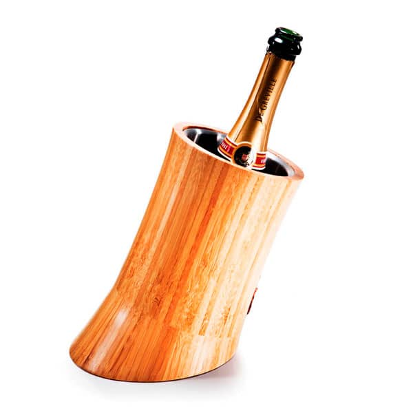 Porta Garrafa de Bambu Brinde