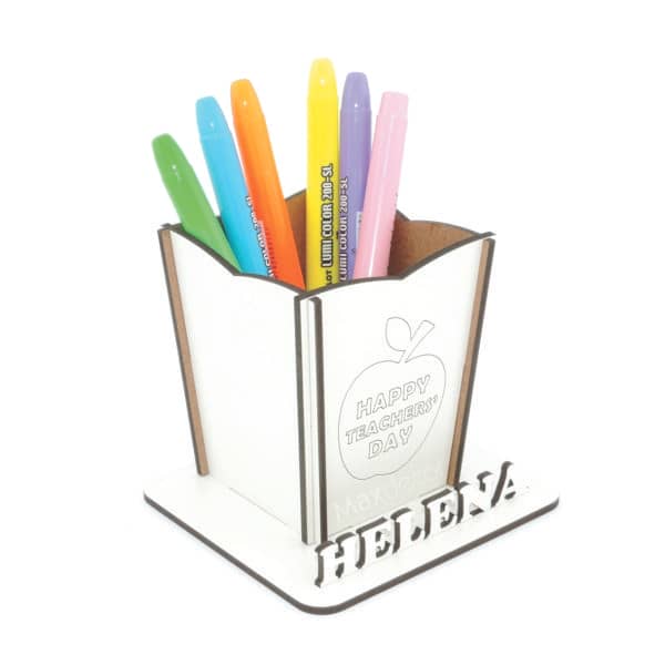 Porta Lápis Personalizado MDF Personalizado