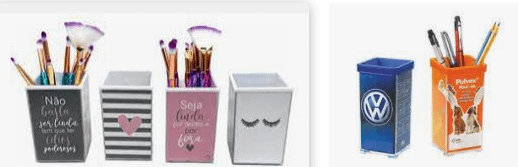 Porta Lapis e Caneta Personalizado