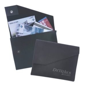 Porta Manual de Veiculos em Couro Sintético