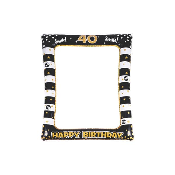 Porta Retrato Inflável de 40 anos Personalizado