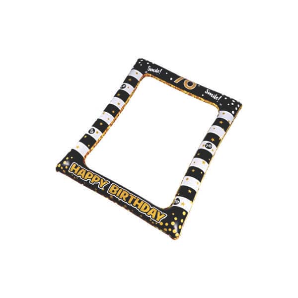 Porta Retrato Inflável de 70 anos Personalizado