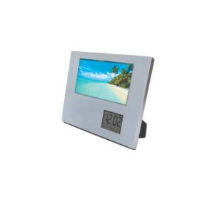 Porta Retratos Personalizados com Relógio Logo