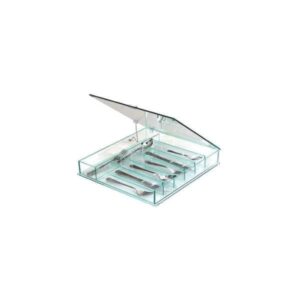 Porta Talheres de Vidro Personalizado