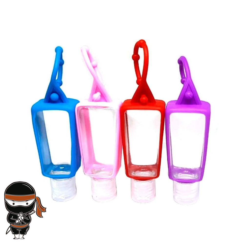Porta álcool gel chaveiro