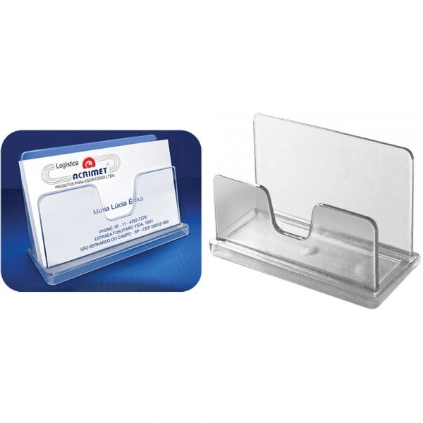 Porta cartão de visita