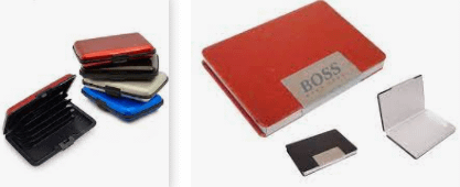 Porta cartão feminino personalizado