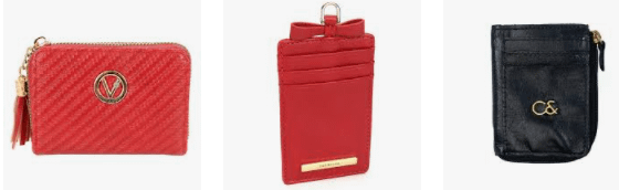 Porta cartão feminino