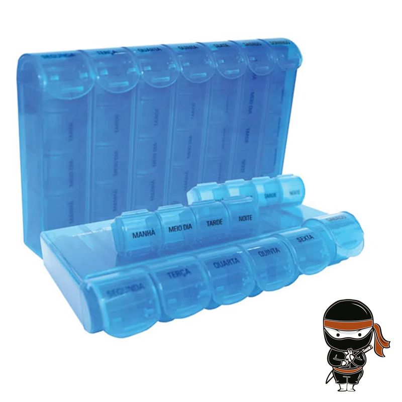 Porta comprimidos semanal