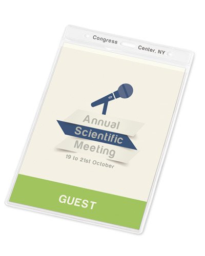 Porta crachá personalizado