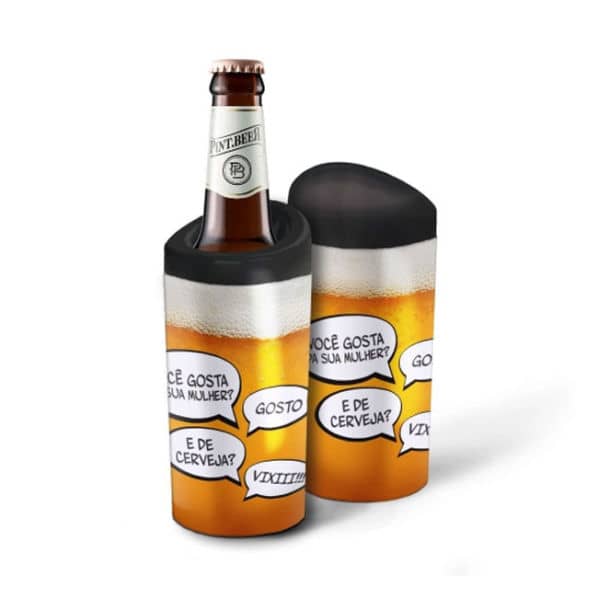 Porta garrafa cerveja personalizada sp