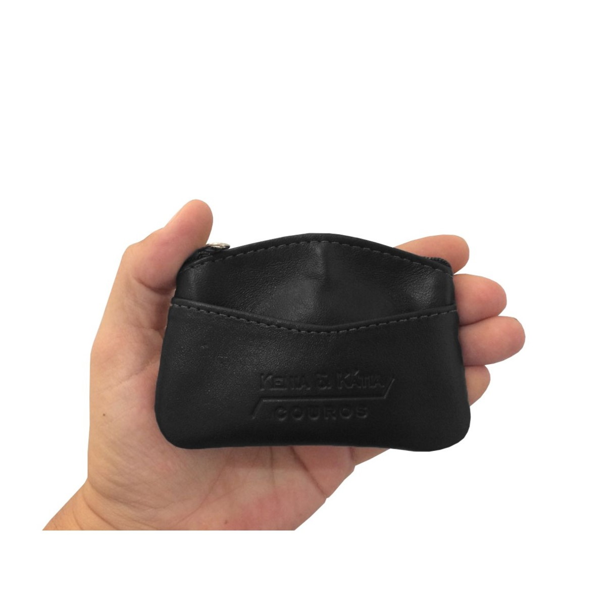 Porta-níquel de couro