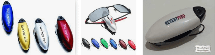 Porta óculos personalizado para carro