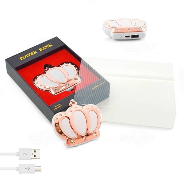 Power Bank em Formato de Coroa