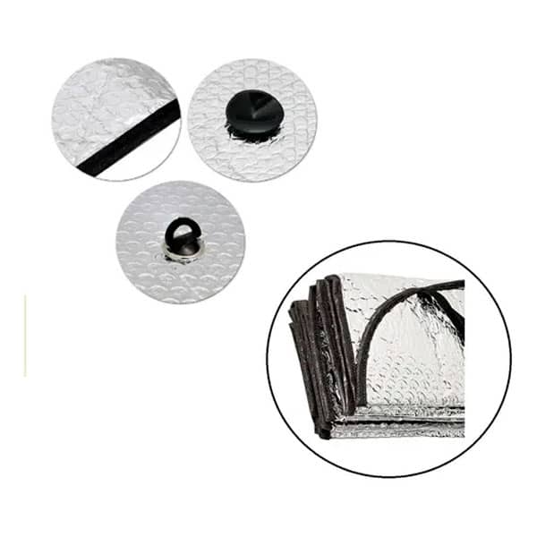 Protetor Solar Parabrisa Quebrasol Tapa Capa Metalizado