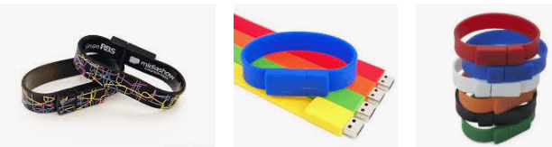 Pulseira Pen Drive Personalizada