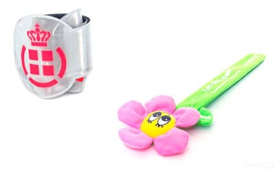 Pulseira bate-enrola em formatos especiais