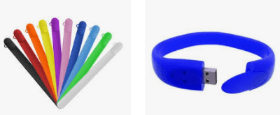 Pulseira com Pen Drive