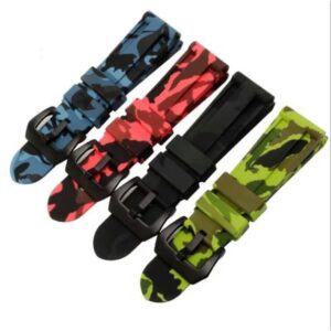 Pulseira de Borracha Camuflada