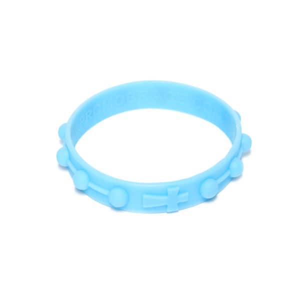 Pulseira de Silicone Religiosa