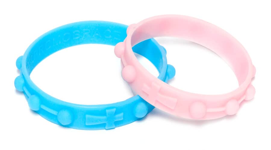 Pulseira de Silicone Religiosa