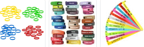 Pulseira de borracha personalizada