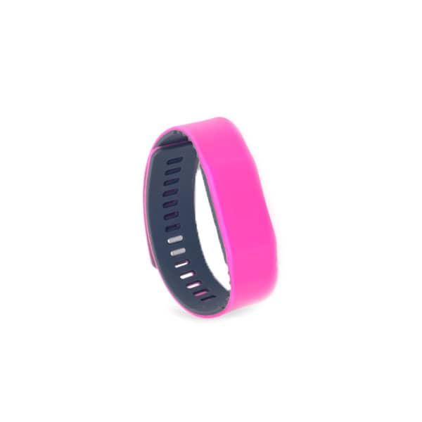 Pulseira de silicone ajustável com chip RFID NFC Brinde