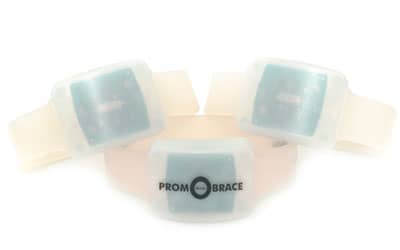 Pulseira em silicone com LED Ativada por controle remoto