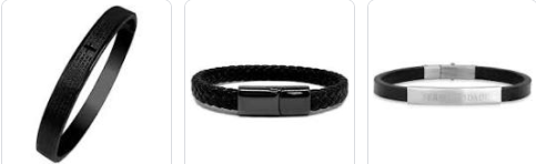 Pulseira masculina personalizada com nome