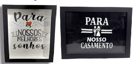 Quadro cofre personalizado