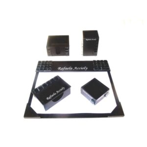 Risque e Rabisque em Organizador de Mesa Personalizado