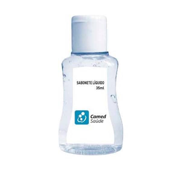 Sabonete Líquido com Tampa Flip Top, 35ML