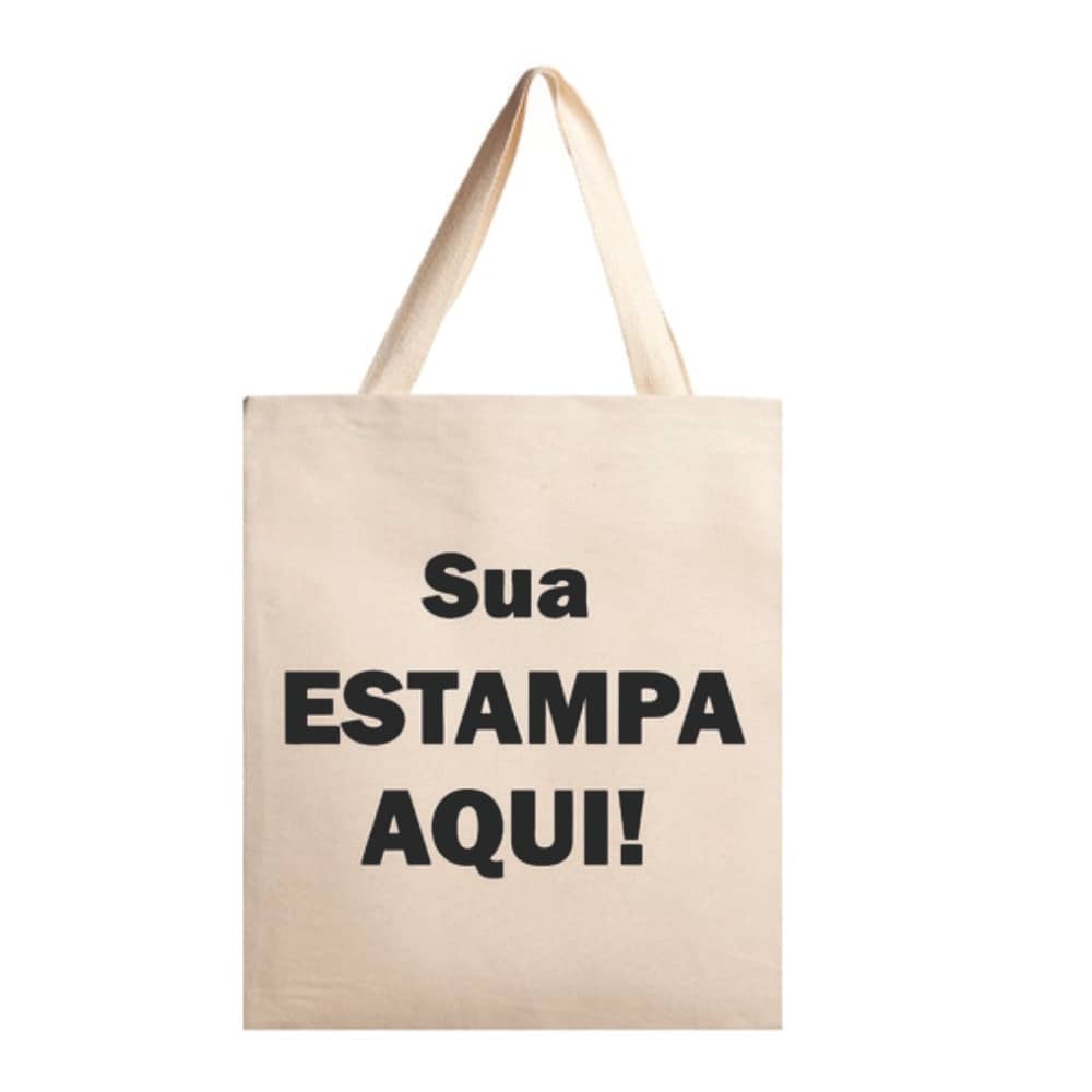 Saco De Algodão Cru Personalizado Kit