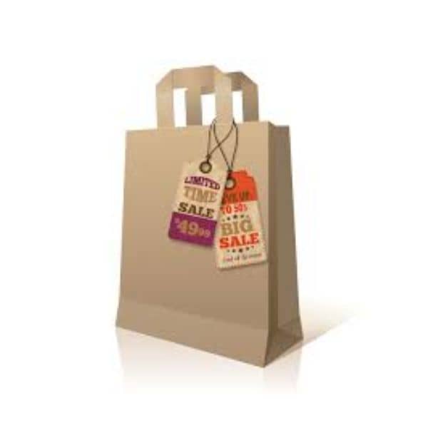 Sacola Personalizada com Tag 18×22