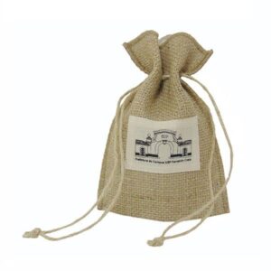 Saco Em Juta com Cordão