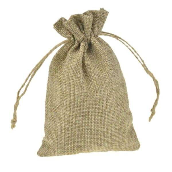 Saquinho De juta 13 x 18