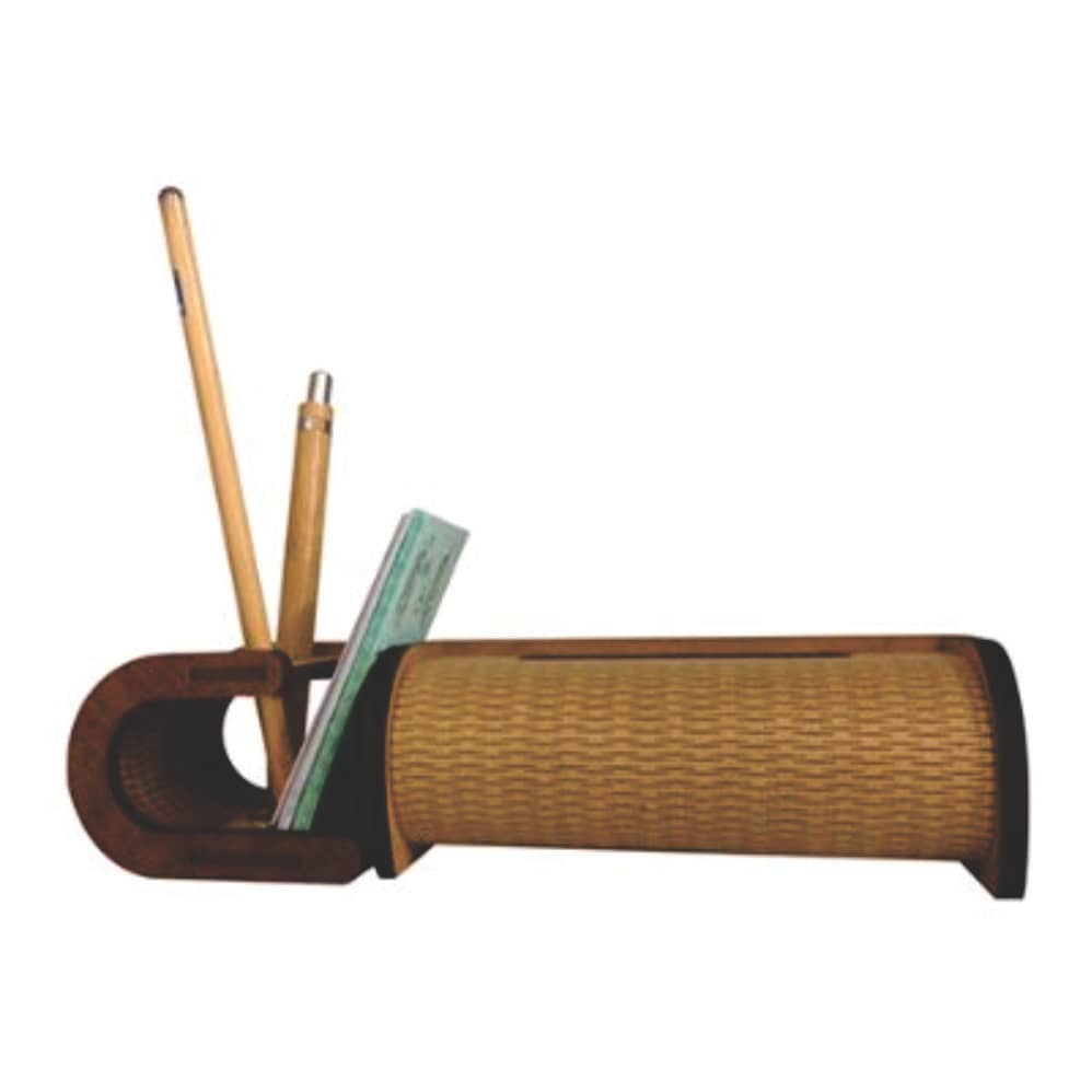 Speaker Com Porta-Cartão, Lápis e Caneta