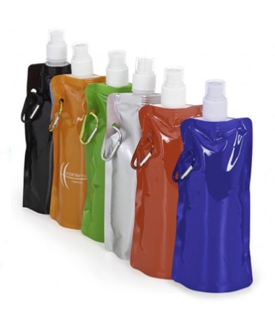 Squeeze de Plástico Dobrável Promocional