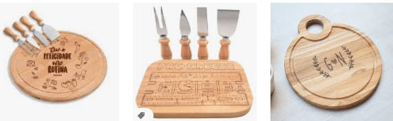 Tábua de Queijos Personalizada