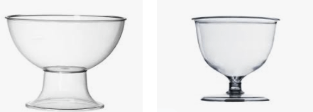 Taça Para Bolo De Acrílico