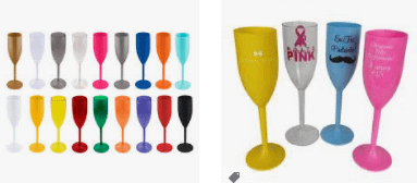Taças de Champagne Personalizadas