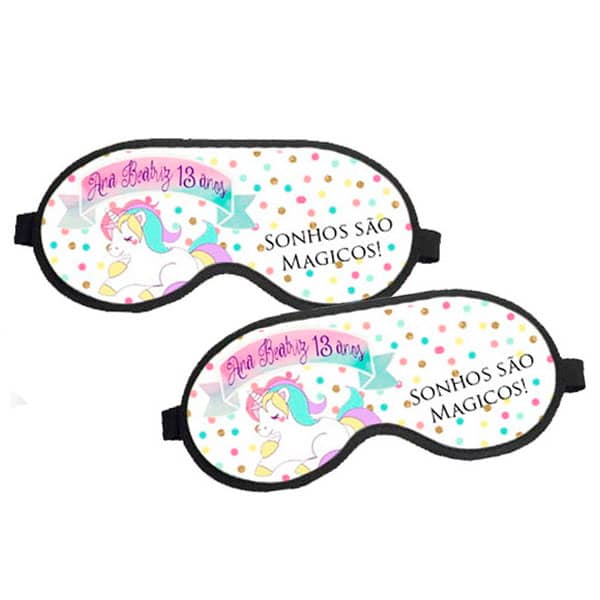 Tapa Olhos Unicórnio