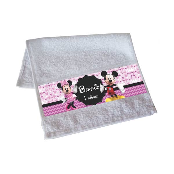 Toalha de banho infantil personalizada