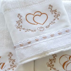 Toalhas bordadas personalizadas
