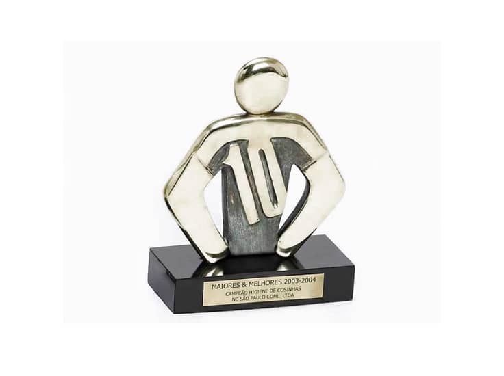 Troféu Camisa 10 Personalizado