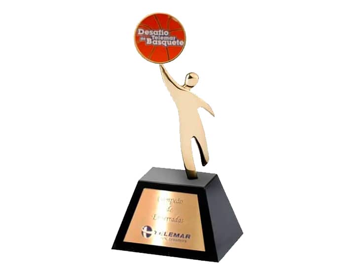 Troféu De Basquete Personalizado