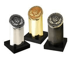 Troféu personalizado metal