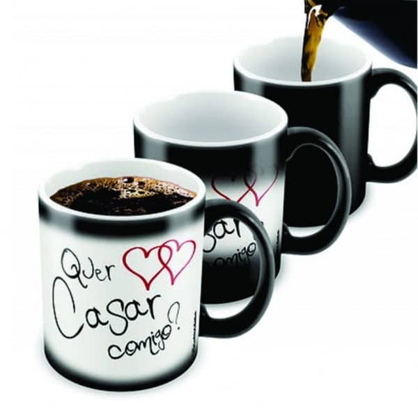 Xícara Mágica Porcelana Personalizada