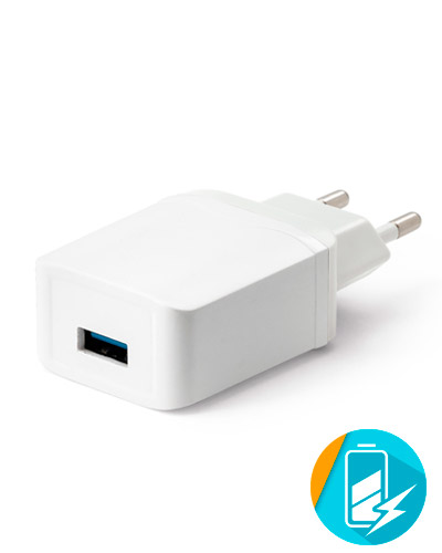 Adaptador usb personalizado com carregamento rápido